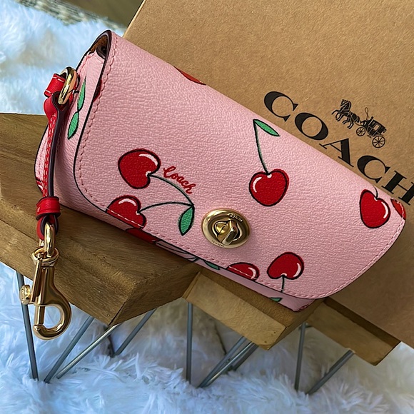 Coach Accessories - Coach Cherry Print Sunglass Case